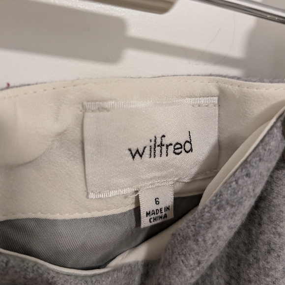 Wilfred Essonne Wool Mini Skirt - Picture 4 of 9